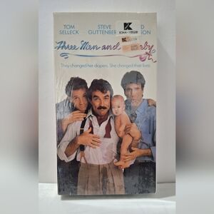 Three Men and a Baby VHS Sealed Tom Selleck Steve Guttenberg Ted Danson